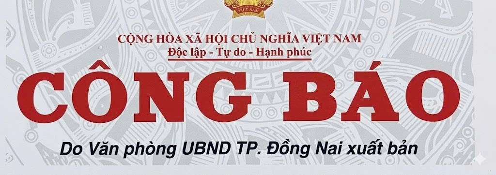 Công báo TP Đồng Nai